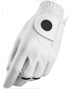 High Performance Golf Gloves Ultra Soft Leather Palm Reinforced Stitching for Maximum Durability and Professional Level Control - Product Image 2