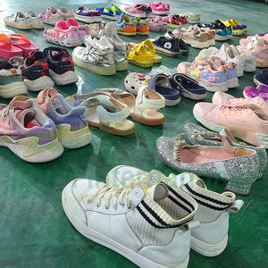 Zapatillas para niños en fardos, colores surtidos (blanco, negro, rojo, azul), zapatillas infantiles mixtas para clasificación por color, reventa y compra al por mayor. - Product Image 3