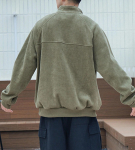 Nueva Llegada 2026 Sudaderas Casuales para Hombre, Sudadera de Forro Polar Suave de Manga Larga con Cierre de Cremallera, OEM - Product Image 3