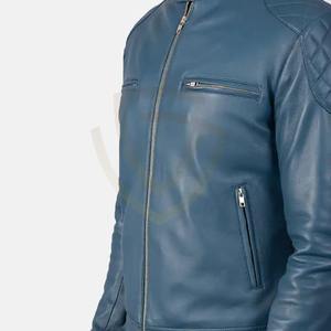 Chaqueta de Cuero para Hombre, Personalizada, al por Mayor, Transpirable, Tallas Grandes, Piel de Vaca, Invierno 2026 - Product Image 5