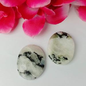 Rainbow Moonstone Worry stone Crystal cabochon for reiki session - Product Image 4