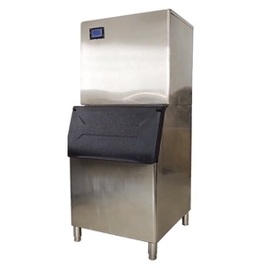 Máquina de Hielo de Exportación Personalizada, Refrigerada por Aire o Agua, para Hacer Hielo Cuadrado, en Forma de Media Luna, Hemisférico, para Tiendas de Té con Leche y Restaurantes - Product Image 1