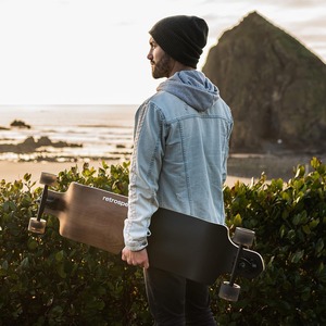 ลองบอร์ด Tidal Drop Down - ขนาด 41 นิ้ว แผ่นเด็คกว้างพิเศษ แข็งแรง ทนทาน ทำจากไม้เมเปิลแคนาดา 9 ชั้น - Product Image 5