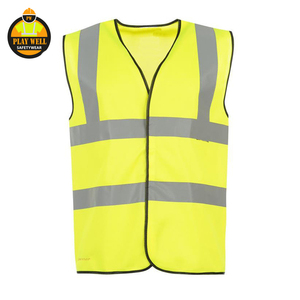 Custom Hi Vis Workwear Breathable Reflective High Visibility Mesh Safety Vest Custom Logo - Product Image 1