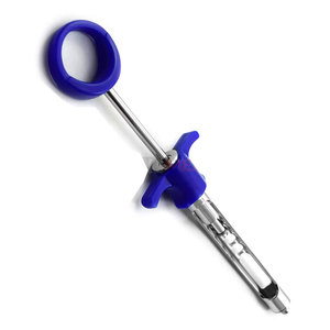 Seringue auto-aspirante passive pour anesthésie dentaire, bleue, 1,8 ml, en acier inoxydable, réutilisable, instruments de laboratoire médical - Product Image 1