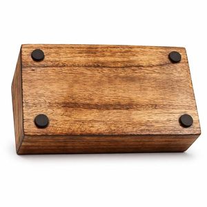 Caja de Madera Decorativa Económica para Guardar Recuerdos de Boda, Joyas, Accesorios y Tesoros Personales - Product Image 2