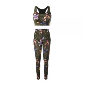 Conjunto de Yoga para Mujer, Diseño Personalizado, Corto, Sólido, Informal, Transpirable, Gran Venta - Product Image 2
