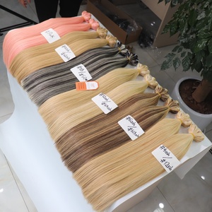 Extensiones de Cabello Humano de Alta Calidad, Tendencia 2025, Cabello Virgen en Trama, Grado 12A, Varios Colores, Proveedor Mayorista - Product Image 5