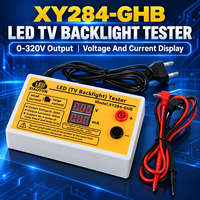 Testeur de rétroéclairage LED TV 0-320V avec double affichage numérique, outil de réparation de bandes et de perles LED XY284-GHB pour atelier, vente en gros