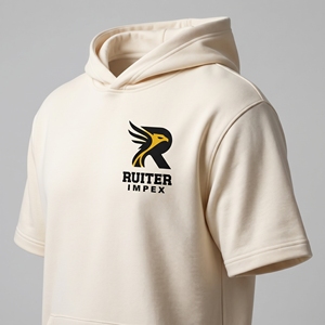 Custom OEM <b>Short</b> <b>sleeve</b> <b>Hoodie</b> - Product Image 6