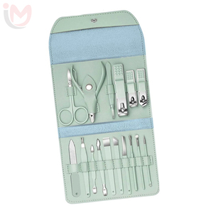 7 In 1 <b>Nail</b> <b>Kit</b> Stainless Steel Manicure Tools Set Portable Bag Classic Style Adult Use - Product Image 1