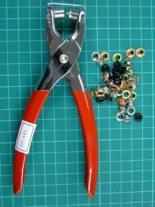Pince à œillets DK-441 8 mm |   Kit de pinces à œillets |    Kit de presse manuelle pour œuvres en cuir - Product Image 1