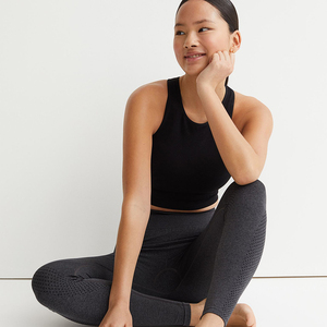 Women's High Waist Seamless Spandex/Nylon Heat-Transfer Printed Sport <b>Leggings</b>-Gym & Yoga Activewear <b>with</b> <b>Pockets</b> All Seasons - Product Image 4