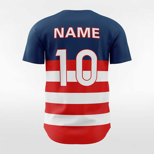 Nueva Camiseta de Béisbol Unisex de Alta Calidad con Estampado Personalizado, 100% Poliéster Transpirable, Antibacteriana, Talla Grande, Camiseta de Softbol - Product Image 4