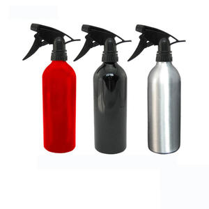 IKZARSA CIK-186 Botellas de Spray Profesionales de Alta Calidad Antideslizantes de Aluminio y Plástico Blanco y Negro con Boquillas de Gatillo de 300 ml Recargables - Product Image 4