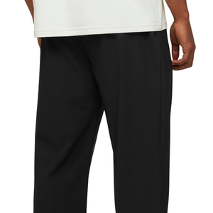 Customized Men Logo <b>Fleece</b> <b>Trouser</b> Relaxed Fit Drawstring Waist Open Hem Streetwear Pants OEM Apparel Factory Wholesale Supplier - Product Image 4