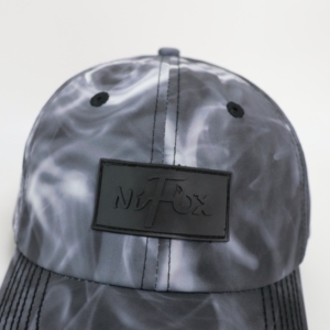 Baseball Cap 6-Panel Fitted <b>Hat</b> Gray Tie-Dye Satin Unisex Casual Wear Four Seasons Adult Size 58-60CM - Product Image 6