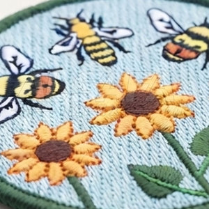 Durable Material Light <b>Weight</b> Embroidery Patches Premium Quality Embroidery Patches <b>For</b> Online <b>Sale</b> - Product Image 4
