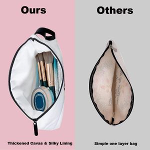 Set di Borse da Viaggio Personalizzate con Stampa Leopardata e Specchio per Donne e Ragazze, Accessori per Trucco da Sposa e Damigella - Product Image 2