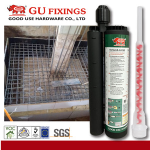 Ancrage époxy à deux composants haute résistance approuvé ETA pour fixation de tige filetée en acier béton - Product Image 3