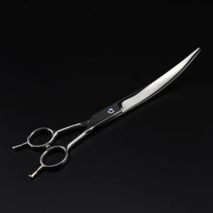 Tijeras Curvas para Peluquería Canina, Tijeras de Acero Inoxidable para Peluquería de Mascotas con Mango Duradero y Cómodo - Product Image 3
