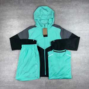 Chaqueta Ligera y Delgada para Hombre con Cierre y Estampado Reflectante para Deportes al Aire Libre y Senderismo - Product Image 2