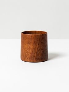 Mug en bois fait main, tasse à café en bois massif naturel, style rustique, vaisselle écologique pour la maison, la cuisine, le café - Product Image 2