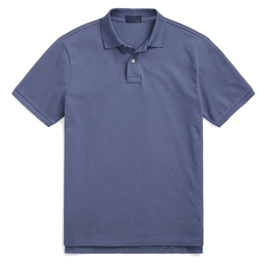 Polos de Hombre Transpirables de Alta Calidad y Peso Ligero, Camisetas de Algodón de Color Sólido de Pakistán - Product Image 2