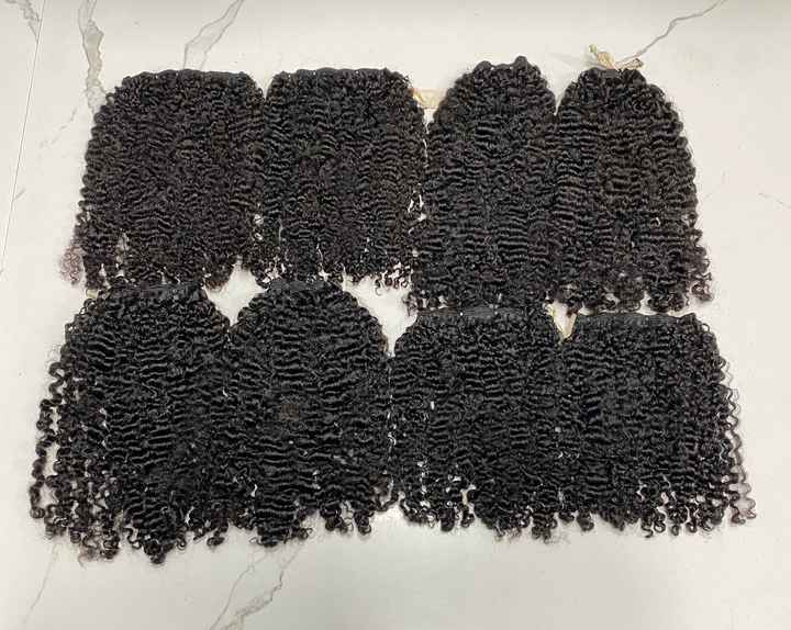 Available Burmese Curly Hair Extensions Human Hair for Black Women