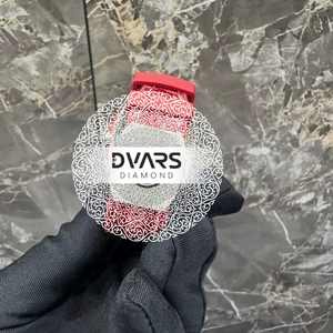 Reloj de Cuarzo Sofisticado a Prueba de Agua, Material de Aleación, Cristal con Revestimiento Premium, Puntero con Diamante Moissanite Color D VVS1, 20mm, Lujoso - Product Image 2