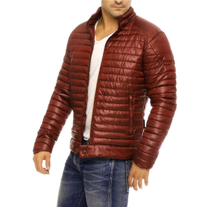 High Quality Plus Size Men's Puffer Jacket with Custom Logo Breathable Long Sleeve <b>Work</b> Jacket with Different Design - Product Image 1