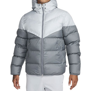 Chaqueta Acolchada para Hombre, Personalizada con Logotipo, de Poliéster, Impermeable, para Uso en Exteriores, Venta al Por Mayor - Product Image 1