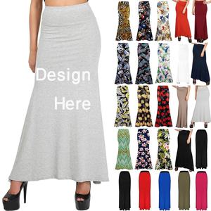 กระโปรงแฟชั่นสำหรับสุภาพสตรีทำจากผ้าฝ้าย100% ปักโลโก้ได้ตามต้องการ - Product Image 1