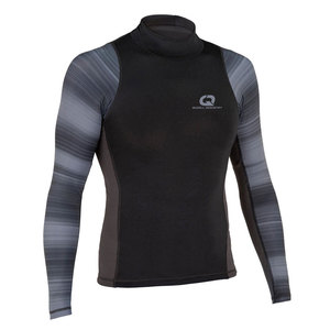 Camiseta Deportiva de Compresión de Manga Larga para Hombre, Fabricada en Pakistán, Tejido Transpirable de Spandex/Poliéster para Entrenamiento en Gimnasio - Product Image 1