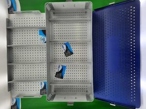 Caja de Esterilización para Instrumental Quirúrgico de Acero Inoxidable 540*250*100 mm, Juego de Instrumentos Manuales - Product Image 4