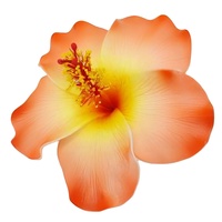 Penjualan Terlaris Sepanjang Masa, Dekorasi Fashion Ramah Lingkungan Berkualitas Tinggi, Bunga Hibiscus Hawaii Buatan Tangan dari Busa EVA, Bernuansa Tropis