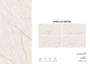 Azulejos de porcelana de lujo de primera calidad, tallados, tamaño 600x1200, formato grande, para pisos y paredes, para diseño de interiores comerciales. - Product Image 6