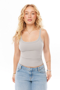 Top de Verano para Mujer, Estilo Europeo y Americano, Cuello Redondo, Color Sólido, Holgado, Diseño Minimalista, Elegante, Tejido de Punto - Product Image 2