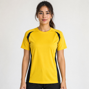 เสื้อยืดออกกำลังกายระบายอากาศได้ดี ยี่ห้อผู้ผลิตชั้นนำ กำลังเป็นที่นิยม พร้อมโลโก้สั่งทำได้ สวมใส่สบาย ทันสมัย ป้องกันผิวจากแสงแดด UPF50 แห้งเร็ว - Product Image 2