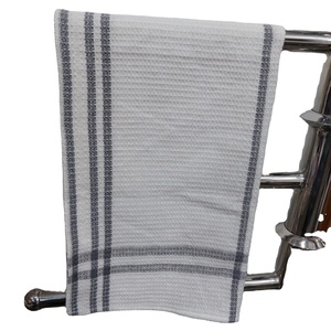 Wholesale 100% Cotton Waffle Weave <b>Towels</b> Yarn Dyed Quick-Dry Eco-Friendly Absorbent Kitchen Tea Custom <b>Disposable</b> Antimicrobial - Product Image 3