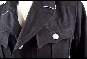 German Top Quality Men's Genuine Leather Suit <b>Stand</b> Collar Waterproof Outerwear Jacket Wholesale High Quality Zipper Long Sleeve - Product Image 5