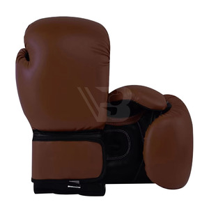 Gants de boxe professionnels personnalisés de dernière génération avec design et logo gagnants, en cuir de haute qualité, fermeture auto-agrippante pour doigts entiers - Product Image 6