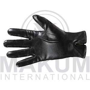 Guantes de Vestir de Cuero Completos, Impermeables, Compatibles con Pantalla Táctil, Resistentes al Viento, Color Marrón y Negro, de Lujo, para Invierno, Unisex, para Clima Frío - Product Image 4