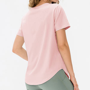 Camisetas Cortas de Verano 2026 para Mujer, Cuello Redondo, Manga Mariposa, Tejido de Algodón/Bambú 200g, Transpirables, Corte Regular, Anti-Pilling - Product Image 6