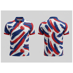 Polo Transpirable de Poliéster Sublimado para Uniformes de Equipo, para Hombres, Mujeres y Jóvenes, de Secado Rápido, Estilo Deportivo - Product Image 1