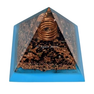 Cristaux naturels les plus exigeants artisanat 7 Chakra Crystal Tree of Life Orgone Pyramid Kit EMF Protection Méditation - Product Image 6