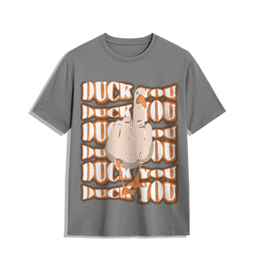 Camiseta de Hombre, Estilo Hip Hop, 220G, Mezcla de Algodón y Poliéster, Cuello Redondo, Logotipo Personalizado, Impresión Serigráfica, Corte Regular, Estampado de Leopardo, Ho Chi Minh City - Product Image 5