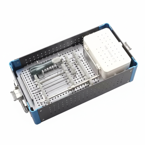 Ensemble d'instruments chirurgicaux médicaux pour plaque et vis de blocage orthopédiques OP-265 - Product Image 1