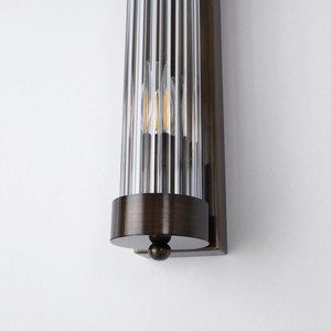 Waterproof Glass <b>Wall</b> Lantern LED <b>Light</b> Modern Outdoor <b>Sconce</b> Rectangle All Seasons for Garden Entryway Porch - Product Image 2