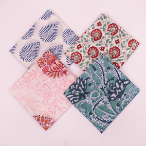 Bandana moderne 100 % coton à motif Paisley, foulard imprimé au bloc, textile teint à la main, turban rustique en coton - Product Image 5